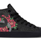 Printed Couple High-top Canvas Shoes