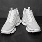 Men's Fashion Cowhide Mesh Lining Sneakers