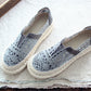 Cotton And Linen Art White Shoes Summer Retro Super Soft Bottom Breathable Mesh Shoes