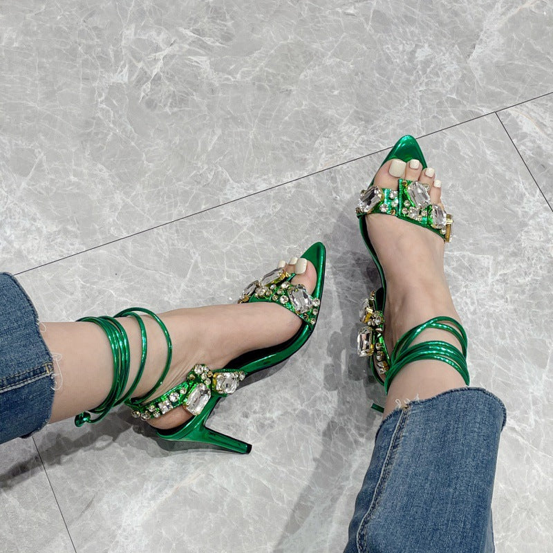 Women's Cold Noodles With Sesame Sauce Stiletto Heels Low.