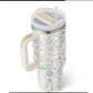Stainless Steel Spill Proof Vacuum Coffee Cup Tumbler With Lid Tapered