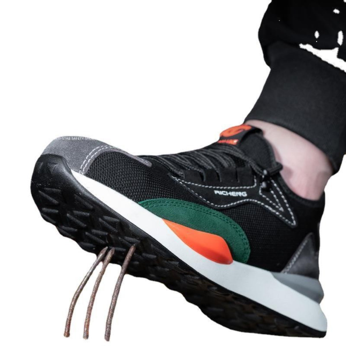 Durable Safety Footwear: Men's Insulated, Breathable, Deodorant, Wear-Resistant Shoes