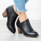 Casual Plus Size Women Pointed Toe Fashion Boots PU Viscose