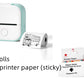 Portable Mini Thermal Label Printer Home Photo Printer