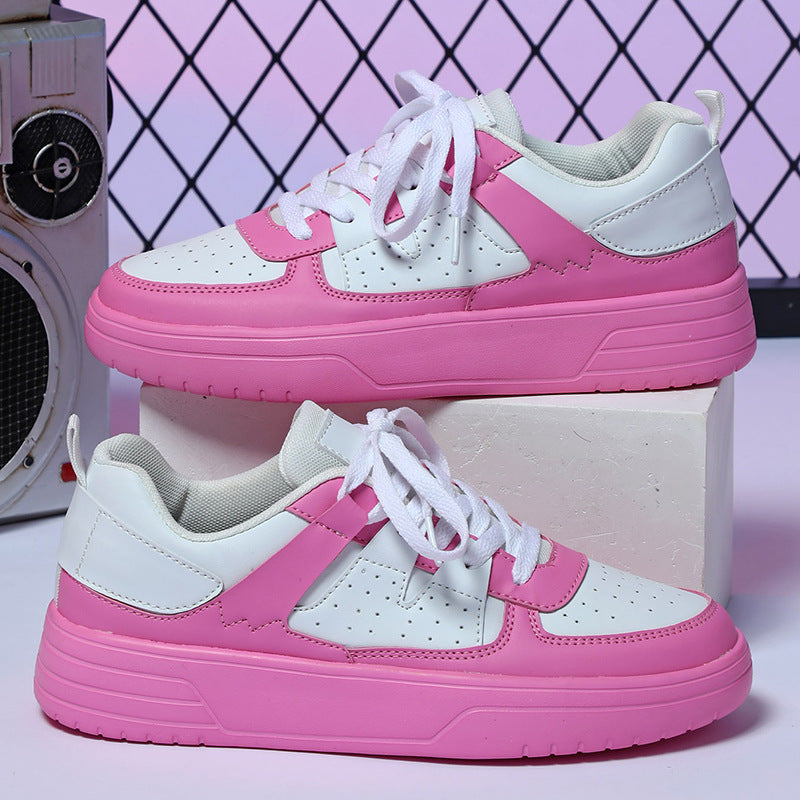 Women's Comfortable Platform Sneakers - Soft Bottom Sports Shoes.