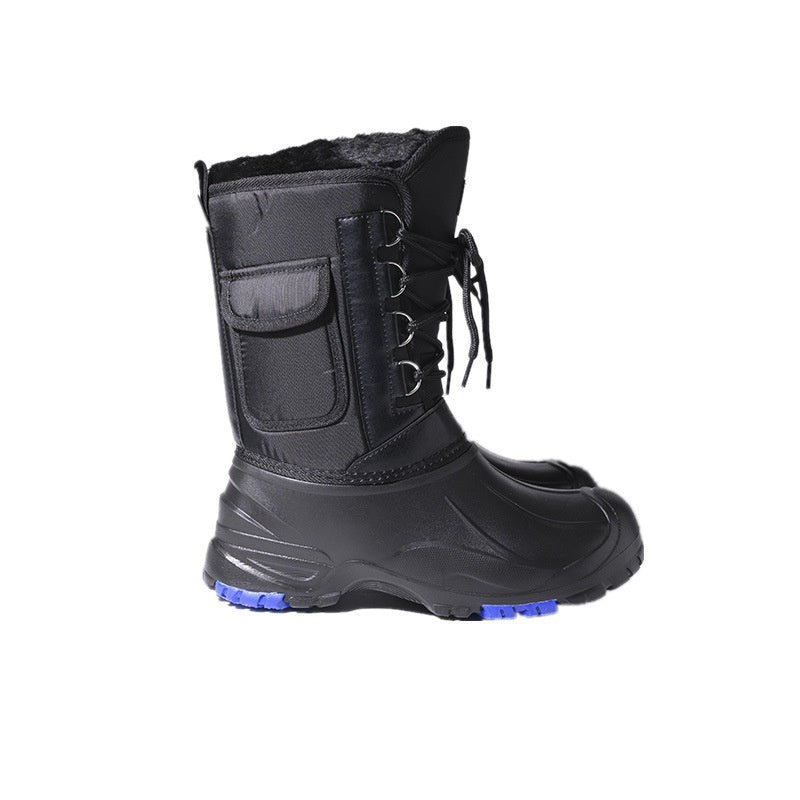 Fleece-lined Cotton-padded Warm Keeping Fishing Boots - EnigmaParis
