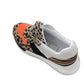 Pumps Female Leopard Print Color Matching Lace Up Casual Sneaker Female.