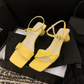 Gentle Simple And Comfortable Bow Strap Sandals
