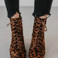 Autumn And Winter Leisure Low Square Heel Female Boots