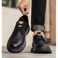 Men's Summer Breathable Casual Leather Shoes Martin Boots