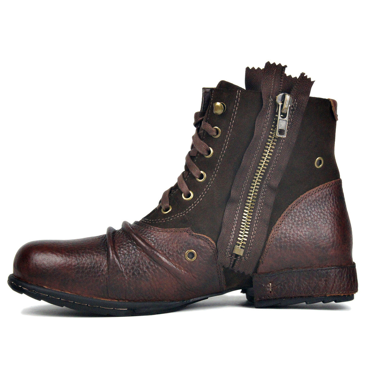 High Tops Men's Boots - Leather Plus Size | EnigmaParis - EnigmaParis
