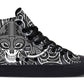 Printed Couple High-top Canvas Shoes