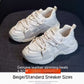 Women's Winter Cotton Sports Shoes - Stylish Leisure Thick Soled Footwear.
