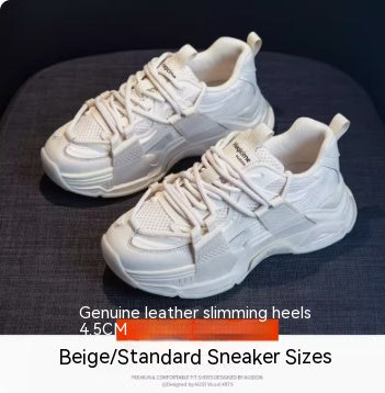 Women's Winter Cotton Sports Shoes - Stylish Leisure Thick Soled Footwear.