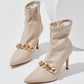 Ladies Mid-boots European And American High Heels