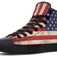 Customized Colorful Fashion High-top Canvas Shoes