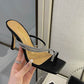 Ladies' New Style Sandals And Slippers With Rhinestone Flip-flops