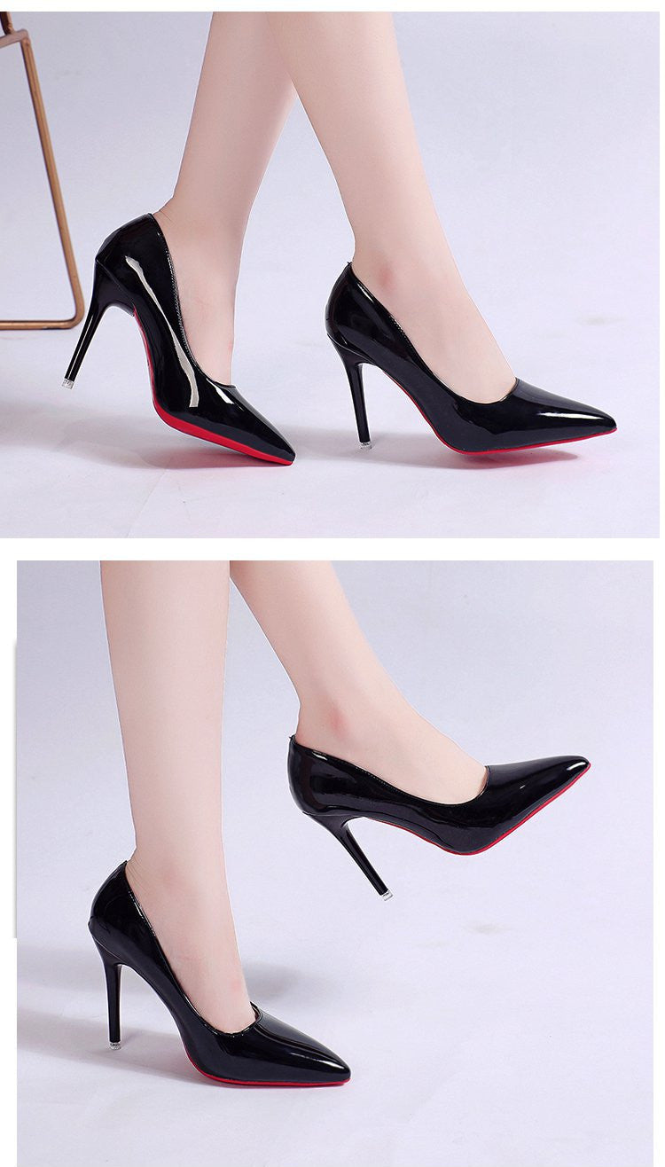 Women's Stiletto Heel Pointed Toe Pumps - Sexy High Heels.