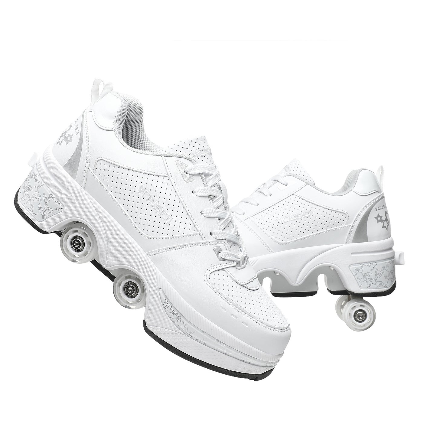 Vier Rad Rampage Schuhe Sieben Farbe Atmosphäre Atmen Licht