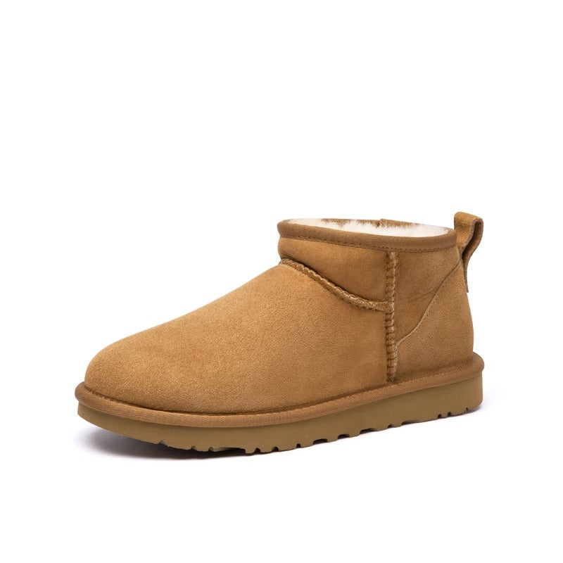 Women's Short Fashion Snow Boots - Versatile and Comfortable Winter Footwear - EnigmaParis