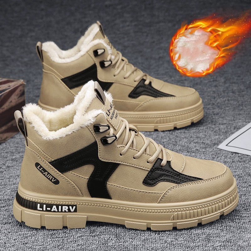 Winter Warm Ankle Boots Men | Anti-Cold Snow Boots | EnigmaParis - EnigmaParis