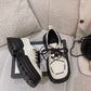 Dad Lace-up D'Lites College Soft Leather Shoes - Stylish and Comfortable Footwear for Men.