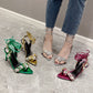 Women's Cold Noodles With Sesame Sauce Stiletto Heels Low.
