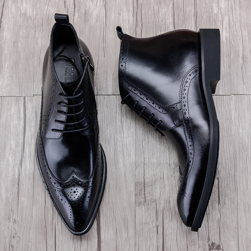 British Style Trend: Carved Leather Boots | Enigma Paris - EnigmaParis