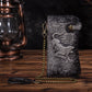 Genuine leather dragon wallet - tiger