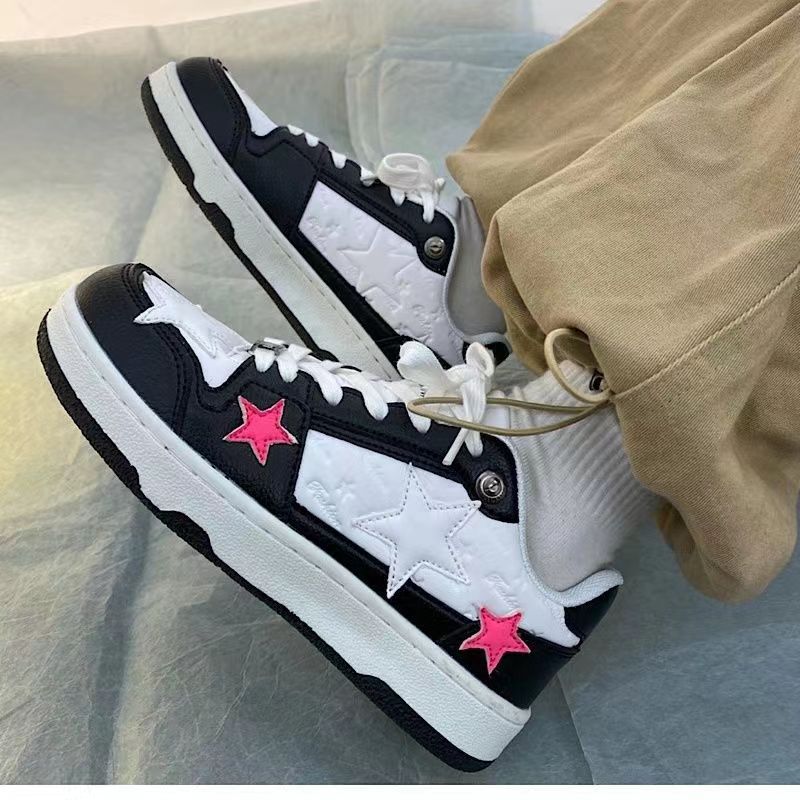 Super Hot All-match Thick Bottom American Chic Sports Board Shoes.