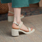 Lady's Sandals With Sweet Pearls