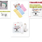 Portable Mini Thermal Label Printer Home Photo Printer