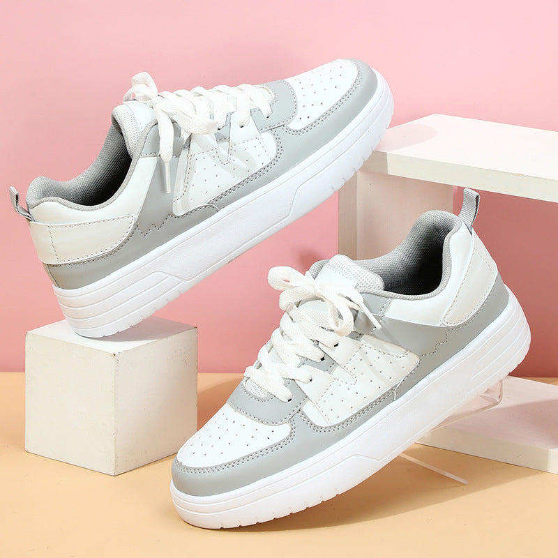 Women's Comfortable Platform Sneakers - Soft Bottom Sports Shoes.