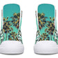Printed Couple High-top Canvas Shoes