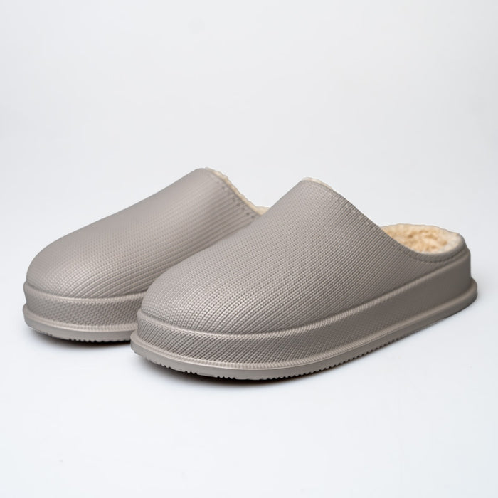 Waterproof Warm Thick Bottom Non-slip Cotton Slippers - EnigmaParis