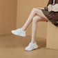 Dad Shoes Women's Fleece-lined Versatile Thick Bottom Small Size Sneaker