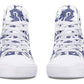 Printed Couple High-top Canvas Shoes