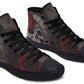 Printed Couple High-top Canvas Shoes