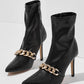 Ladies Mid-boots European And American High Heels
