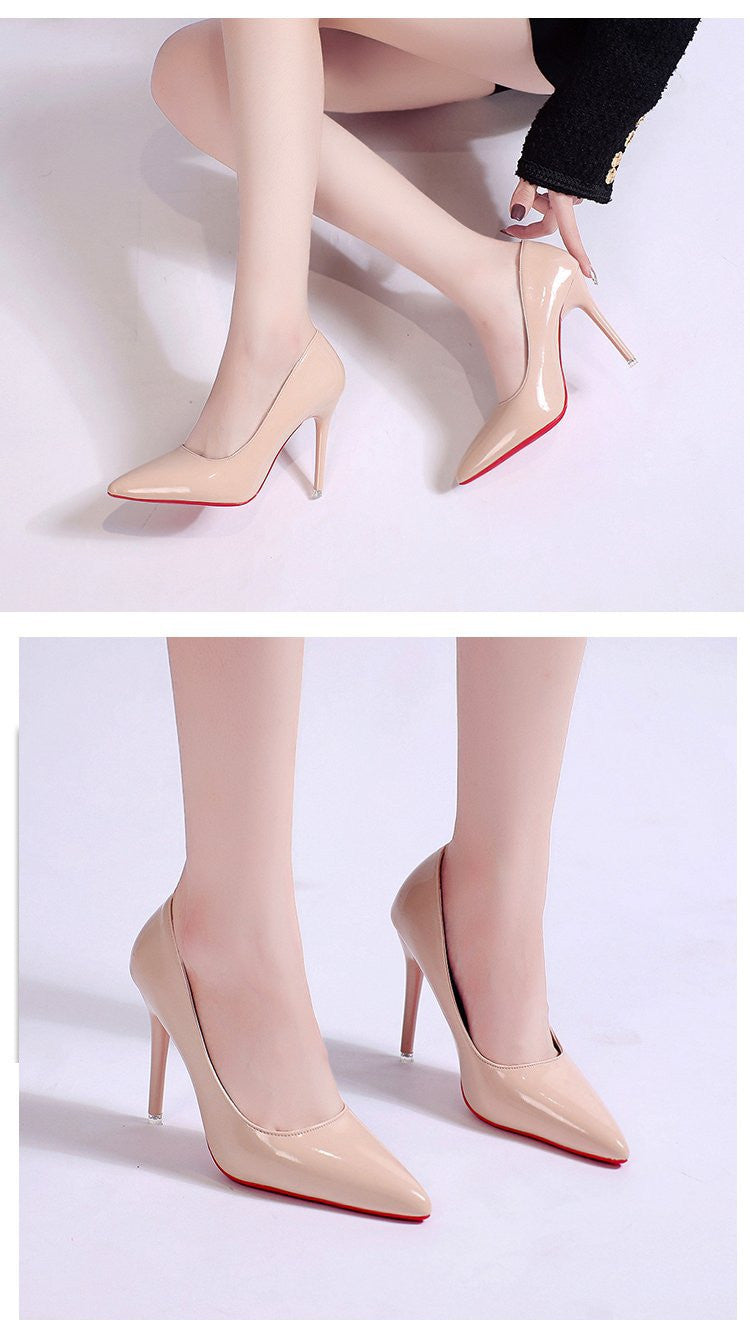 Women's Stiletto Heel Pointed Toe Pumps - Sexy High Heels.