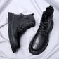 Warm and Stylish Autumn & Winter Men's Boots | Thick Bottom, Round Toe | Enigma Paris - EnigmaParis