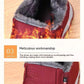 Fleece-lined Waterproof Woodpecker Hiking Shoes - Warm and Durable Footwear for Outdoor Adventures.