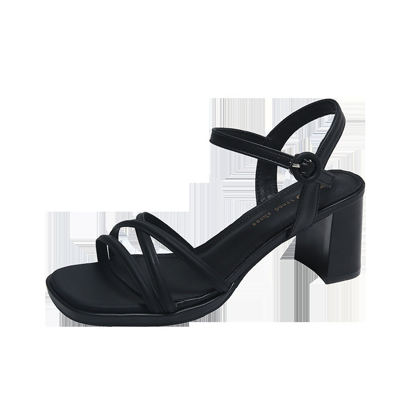 Modische Oberbekleidung für Damen, einfache, elegante Sandalen