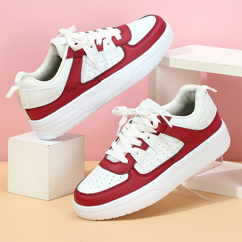 Women's Comfortable Platform Sneakers - Soft Bottom Sports Shoes.