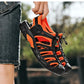 New Summer Genuine Leather Men Sandals Fashion Design Breathable Casual Shoes Men Soft Bottom Outdoor Beach Sandals Big Size 48