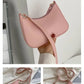 New Women's Fashion Handbags Retro Solid Color PU Leather Shoulder Underarm Bag Casual Women Hobos Handbags