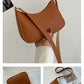 New Women's Fashion Handbags Retro Solid Color PU Leather Shoulder Underarm Bag Casual Women Hobos Handbags