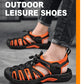 New Summer Genuine Leather Men Sandals Fashion Design Breathable Casual Shoes Men Soft Bottom Outdoor Beach Sandals Big Size 48