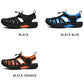 New Summer Genuine Leather Men Sandals Fashion Design Breathable Casual Shoes Men Soft Bottom Outdoor Beach Sandals Big Size 48