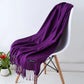 New Cashmere Wool Scarf | Thin & Warm Winter Shawl | Unisex Pashmina Wrap | EnigmaParis